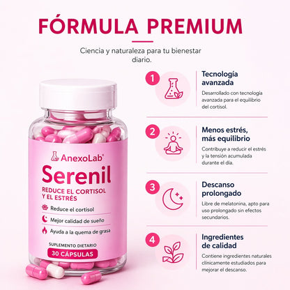 AnexoLab Serenil - Reduce el Cortisol y el estrés